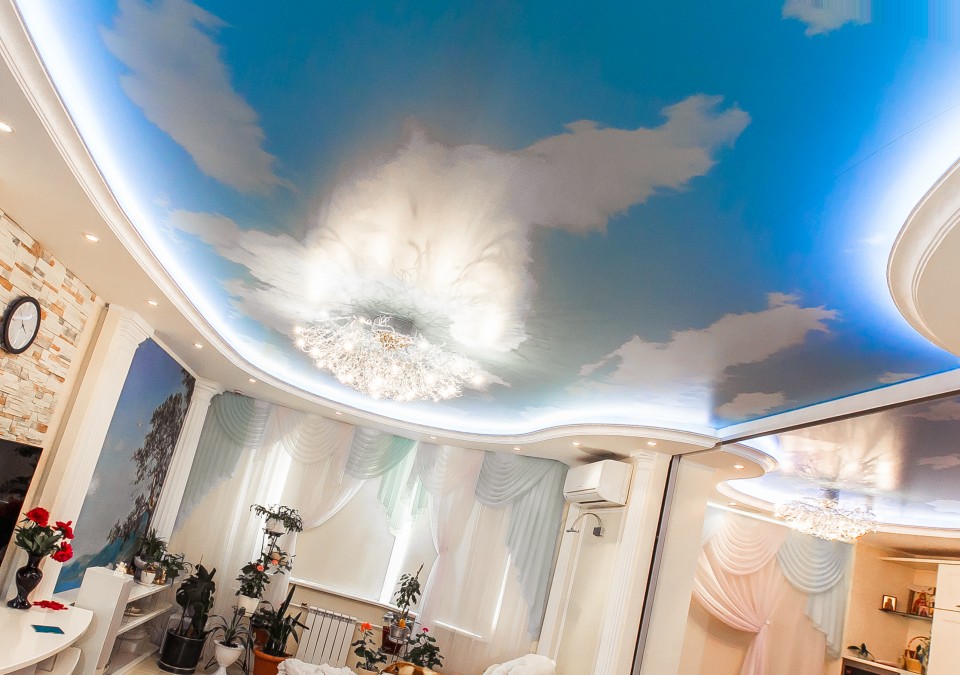 Заказать потолок с фотопечатью в г. Ликино-Дулёво